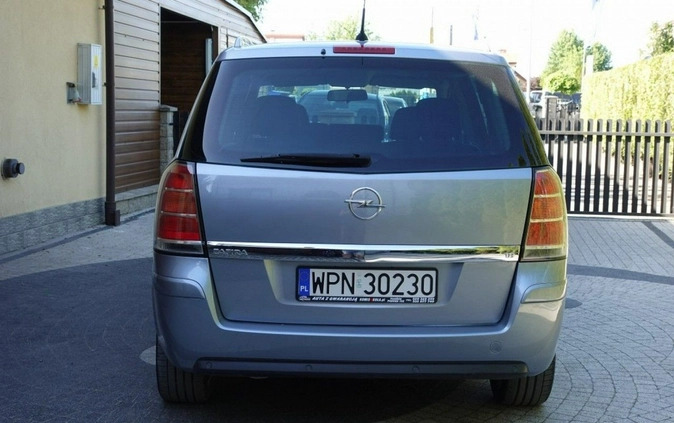 Opel Zafira cena 14900 przebieg: 225000, rok produkcji 2006 z Krzeszowice małe 106